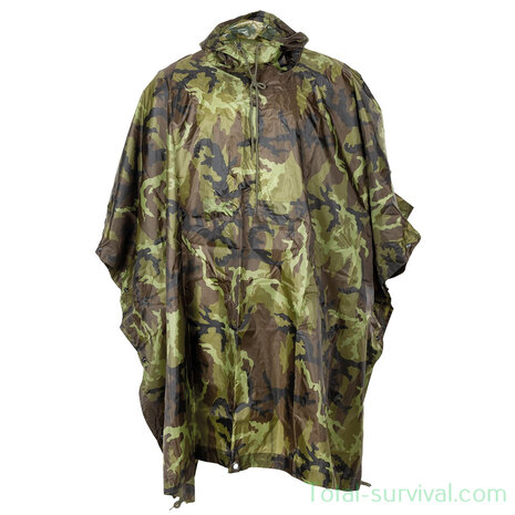MFH Poncho, Rip Stop, M95 CZ camo, 144 x 223 cm