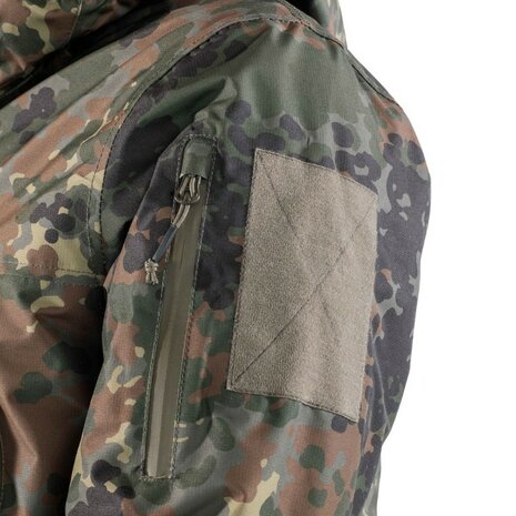 AB veste thermique Softshell MIG 4 ECW niveau 7, coupe-vent et d&eacute;perlante, Flecktarn