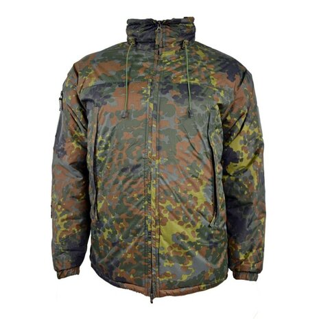 AB veste isolante l&eacute;g&egrave;re ECW (IR), coupe-vent, imperm&eacute;able et respirant, Flecktarn
