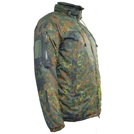 AB veste isolante l&eacute;g&egrave;re ECW (IR), coupe-vent, imperm&eacute;able et respirant, Flecktarn