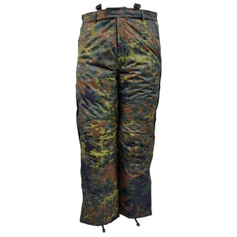 Pantalon isolant l&eacute;ger AB ECW (IR), coupe-vent, imperm&eacute;able et respirant, Flecktarn