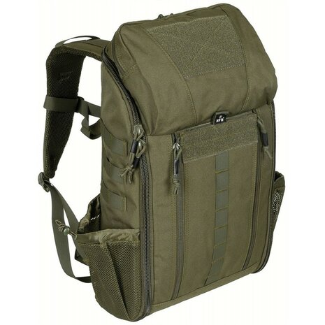 MFH Sac &agrave; dos m&eacute;dical Medic Field Pack 30 grand format avec compartiments, vert olive