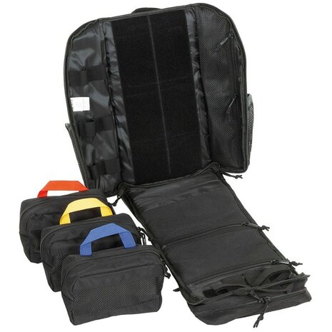 MFH Sac &agrave; dos m&eacute;dical Medic Field Pack 30 grand format avec compartiments, noir
