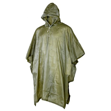 AB Poncho, vert olive, 203 x 127 cm, 0,14 mm