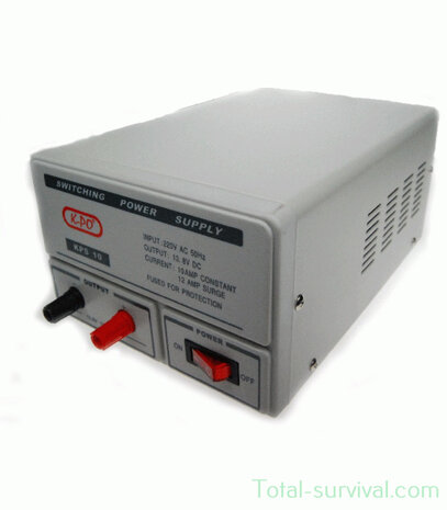 K-PO KPS-10 power supply, 13,8V