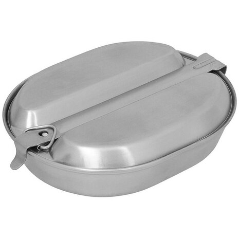 US Gamelle MFH, Inox, 2 pi&egrave;ces