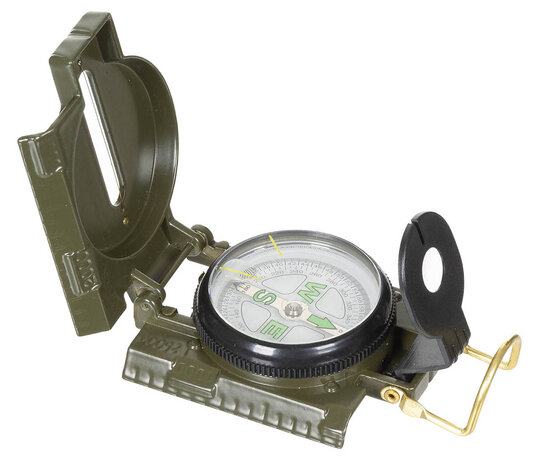 MFH US Compass bo&icirc;tier m&eacute;tallique robuste US Compass