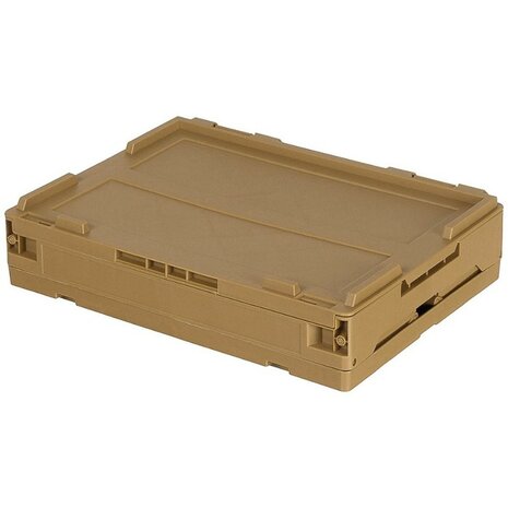 MFH Kunststoff Transportkoffer 20L, faltbar und stapelbar, khaki