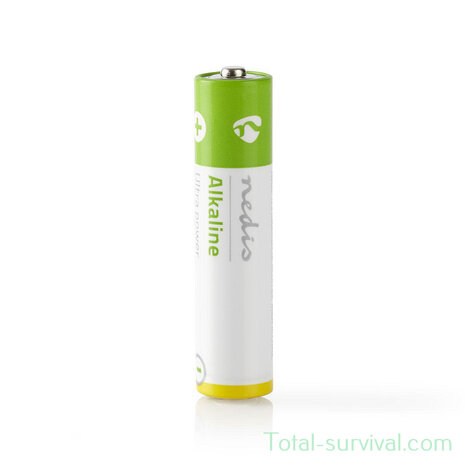Nedis 1.5V alkaline LR03 AAA battery, bo&icirc;te de 10 pi&egrave;ces