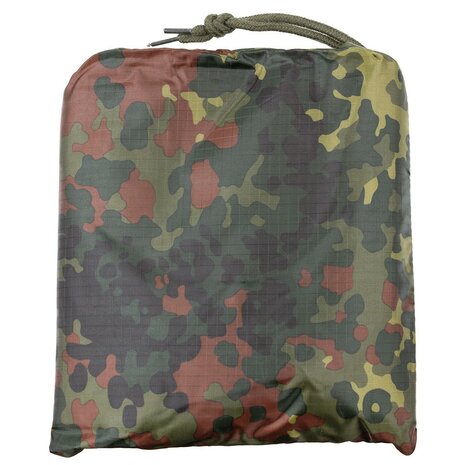 MFH Poncho, Rip Stop, Flecktarn, 144 x 223 cm