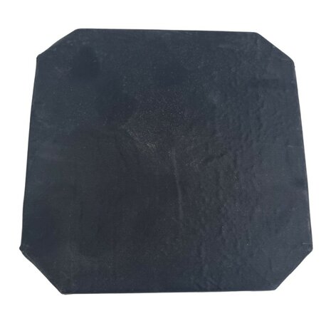 Italian body armor SAPI side plate curved Level 4, 18 x 18 cm