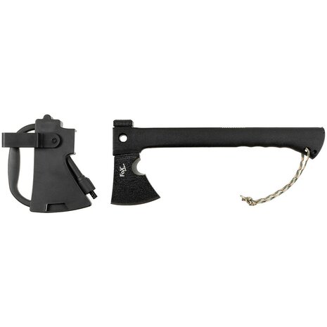 Fox outdoor bushcraft bijl 3-in-1 met zaag en vuursteen