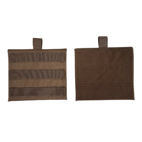 Blackhawk panneau lat&eacute;ral Molle 17 x 15 cm pour gilet porte-plaques, coyote tan