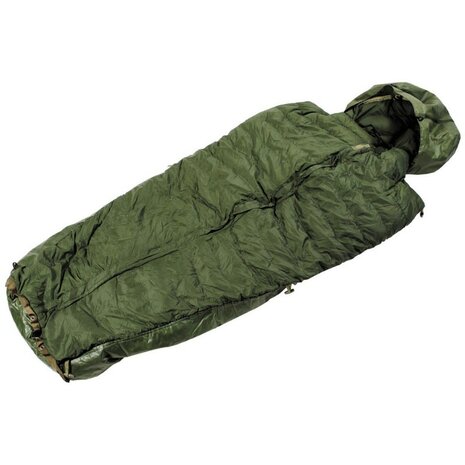 Niederl&auml;ndischer Armee Mumienschlafsack M80 cold weather mitt Daunenf&uuml;llung, oliv gr&uuml;n