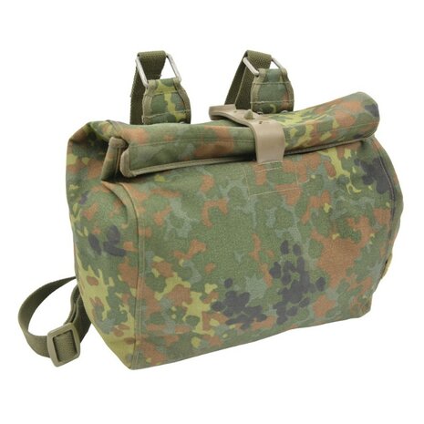 Bundeswehr Field Pack (Haversack) Gasmaskentasche, Flecktarn