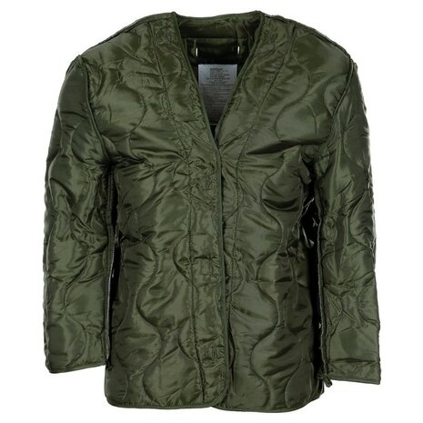 MFH US Feldjacke M65 mit Stepfutter jacke, olivgr&uuml;n