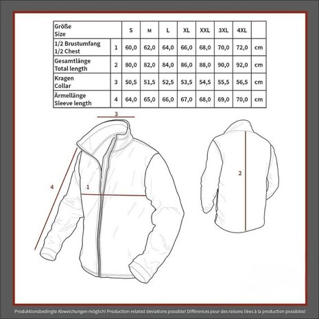 MFH US Feldjacke M65 mit Stepfutter jacke, olivgr&uuml;n
