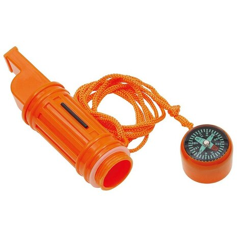 MFH wasserdichter &Uuml;berlebenszylinder, 5-in-1, orange