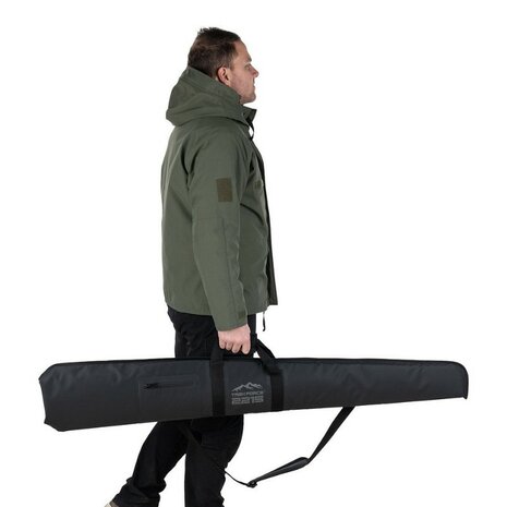TF-2215 sacoche pour fusil 150 cm avec bandouli&egrave;re, imperm&eacute;able, noir