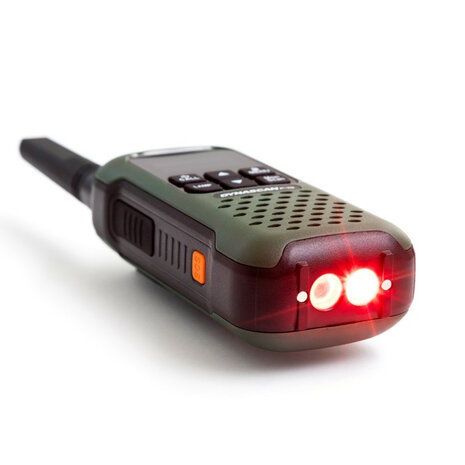 Dynascan F-15 Dual professional outdoor walkie-talkies (2 pieces) green, PMR-446