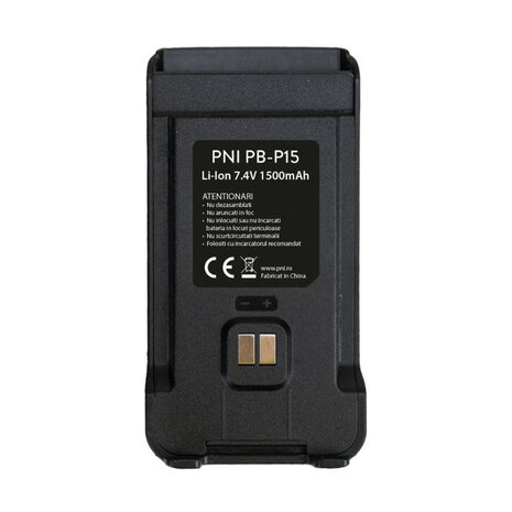 PNI P15UV li-ion battery pack 1500mAh 7,4V