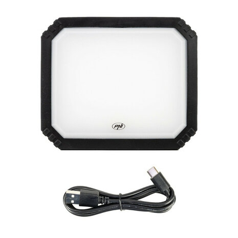 PNI LW10 rechargeable work lamp IP54, 700 lumens, 10 watts, 6500K