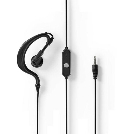 Nedis TK0610 PTT/VOX portofoon set, tot 6 km, zwart