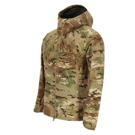 AB veste imperm&eacute;able &agrave; capuche Alpha, respirante, Multicam