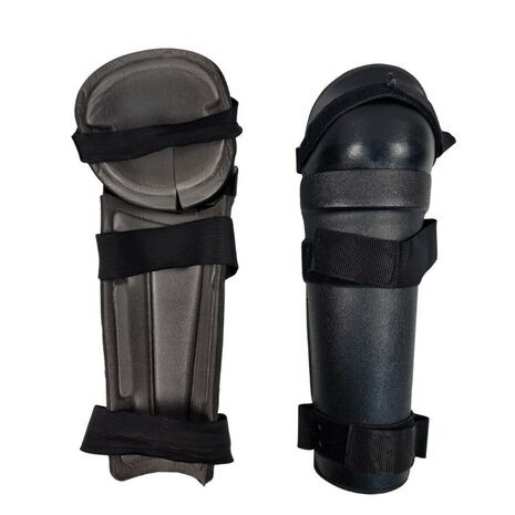 Prot&egrave;ge-tibias et genoux AEP Riot Gear hardshell level 2