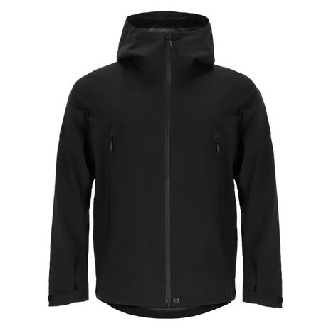 AB veste imperm&eacute;able &agrave; capuche Alpha, respirante, noir