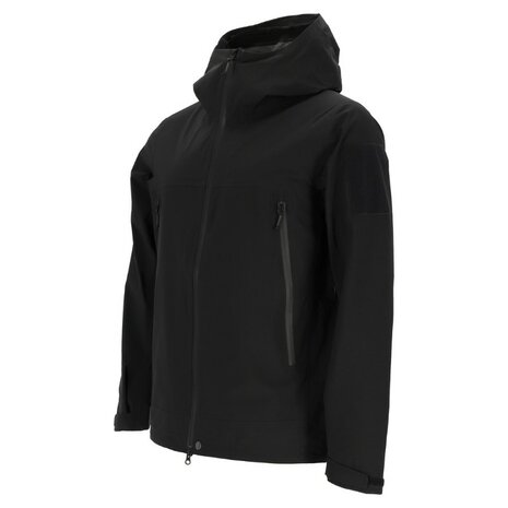 AB veste imperm&eacute;able &agrave; capuche Alpha, respirante, noir