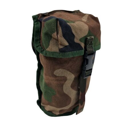 Pochette utilitaire modulaire Molle de l'arm&eacute;e n&eacute;erlandaise pour cantines, Forest camo