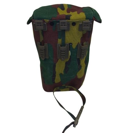 Belgian BEM-4GP Full Face mask / Gas mask with bag, jigsaw camo
