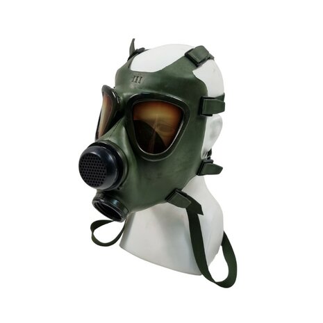 M74 Volgelaatsmasker / Gasmasker  MP5 Tas, EN-148 RD40, legergroen