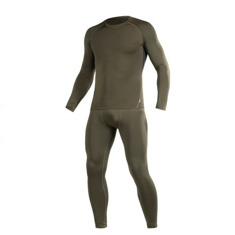 M-Tac Thermal Base Layer Set, Pantalon + Pull, Thermoline ECW, vert olive