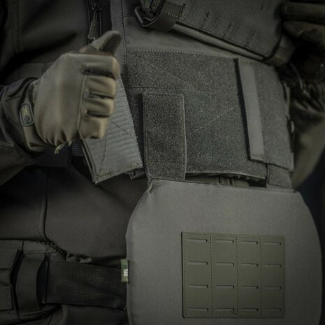 M-Tac Frontschutzsch&uuml;rze f&uuml;r ballistische Einlagen XL, Ranger gr&uuml;n