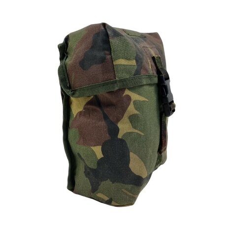 Pochette utilitaire Molle de l'arm&eacute;e n&eacute;erlandaise, taille grande, woodland DPM