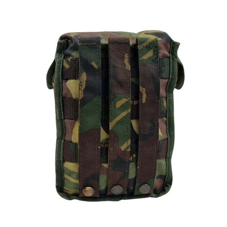 Pochette utilitaire Molle de l'arm&eacute;e n&eacute;erlandaise, taille grande, woodland DPM