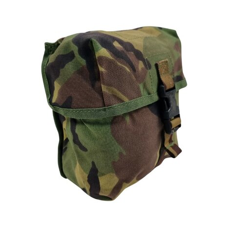 Pochette utilitaire Molle de l'arm&eacute;e n&eacute;erlandaise, taille moyenne, woodland DPM
