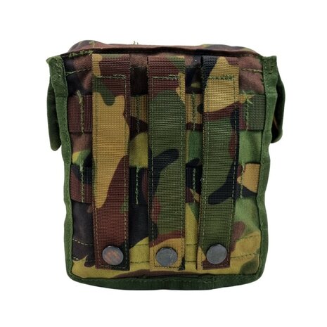 Pochette utilitaire Molle de l'arm&eacute;e n&eacute;erlandaise, taille moyenne, woodland DPM