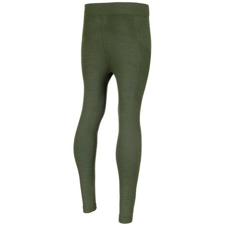 Fox outdoor cale&ccedil;on long thermique, Merino 50, vert olive 