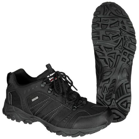 MFH tactical schoenen high liability, waterdicht, zwart
