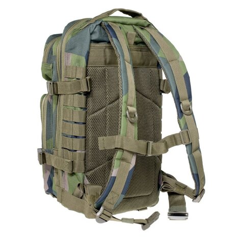 AB US Rugzak Molle 30L, Assault I, Zweedse M90 camo