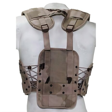Niederl&auml;ndische Armee Lastweste mit G&uuml;rtel, DCU desert camo