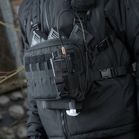 M-Tac Molle Radio Pouch voor Motorola 4400/4800, Zwart