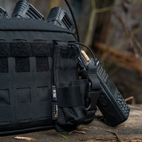 M-Tac Molle Radio Pouch voor Motorola 4400/4800, Zwart