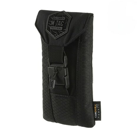 M-Tac Molle Smartphone Pouch Elite Large Hex, Zwart