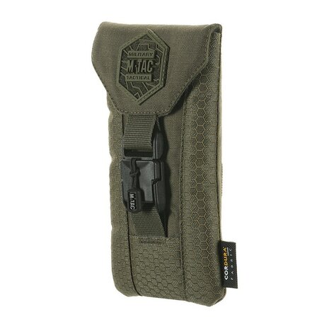 M-Tac Molle Smartphone Pouch Elite Large Hex, Ranger green