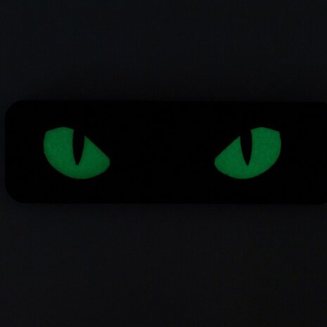 M-Tac velcro patch Cat Eyes Multicam, 25 x 80 mm, GID Fluorescent r&eacute;fl&eacute;chissant
