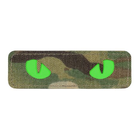 M-Tac velcro patch Cat Eyes, 25 x 80 mm, Multicam/Vert